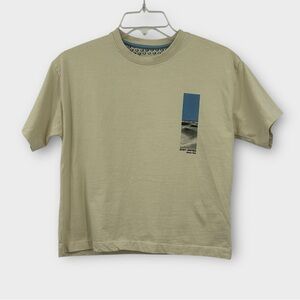 Urban Outfitters Denim & Flower Ricky Singh Cropped Tee W8